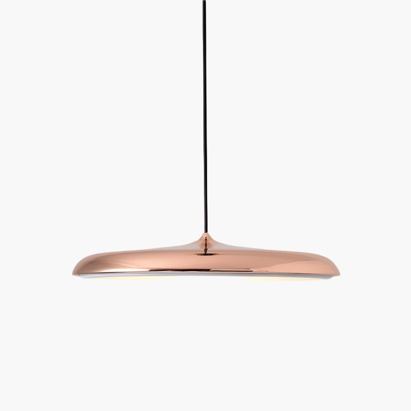 NordicGlow Plafondlamp – Stijlvolle Scandinavische LED-schijflamp