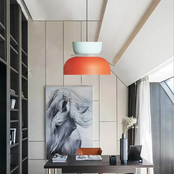 Kleurstaaf Nordische Plafondlamp – Scandinavische Macaronvormige LED Plafondlamp
