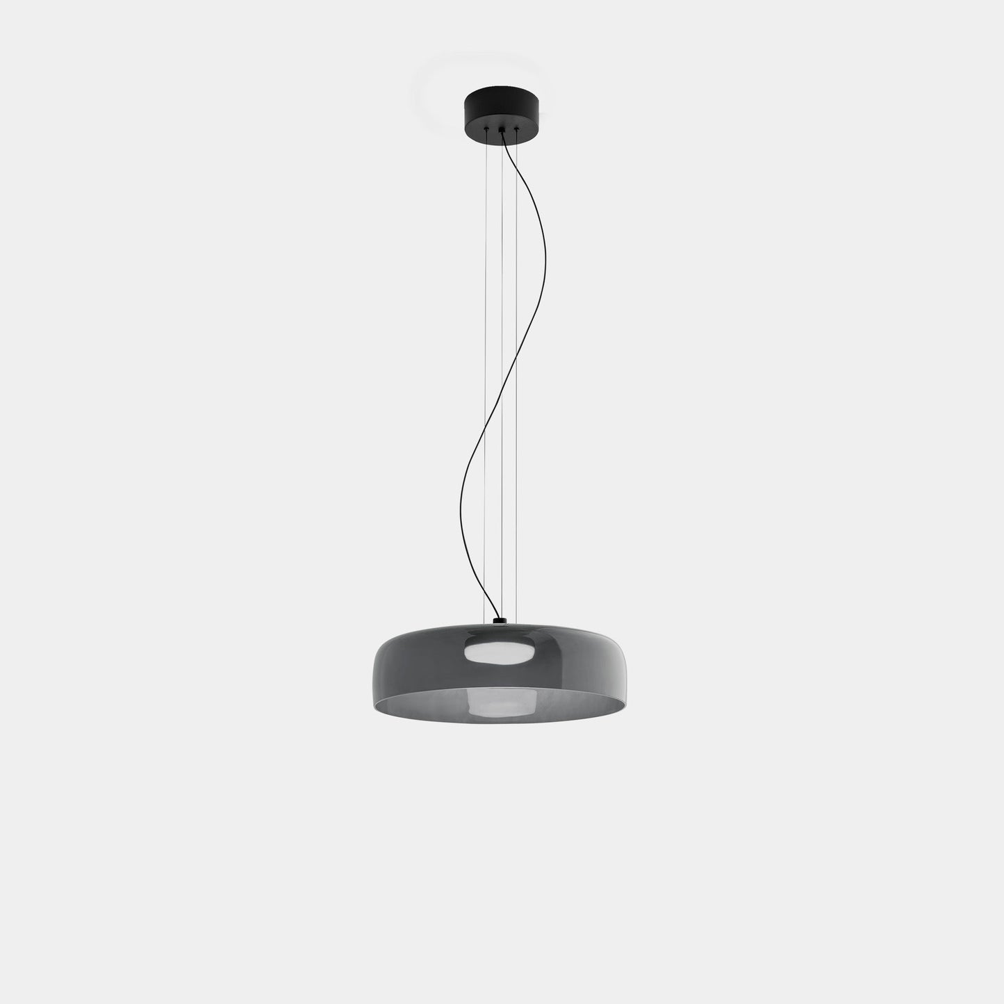 Metalen glazen hanglamp – Handgemaakte staskaarslamp voor thuis