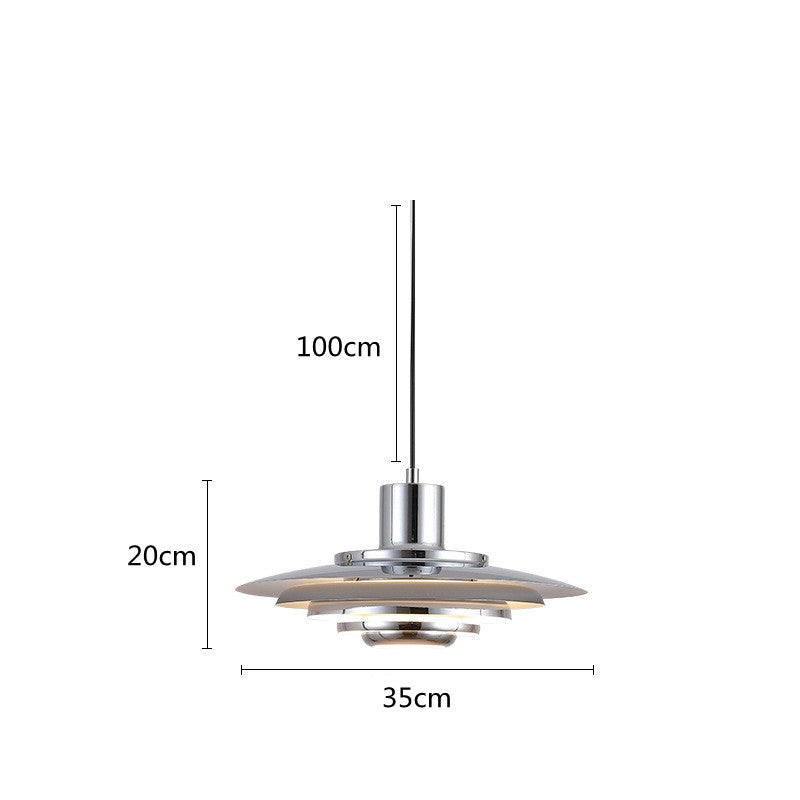 Nordic Iron Aluminium Plafondlamp – Moderne LED Minimalistische Armatuur