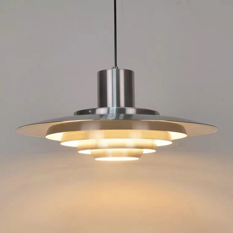 Nordic Iron Aluminium Plafondlamp – Moderne LED Minimalistische Armatuur