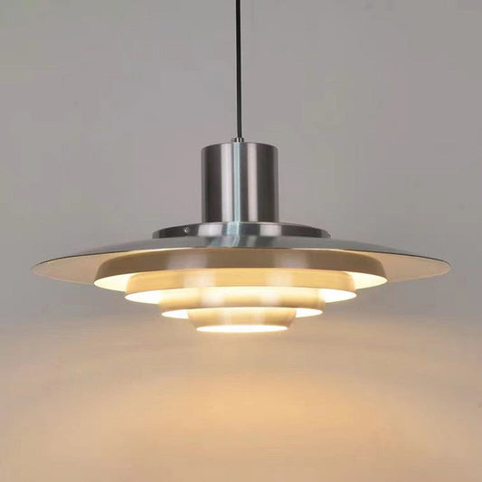 Nordic Iron Aluminium Plafondlamp – Moderne LED Minimalistische Armatuur