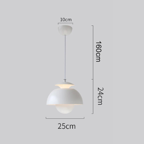 LumiBud LED Hanglamp – Modern Scandinavisch Knopbloemontwerp Verlichting
