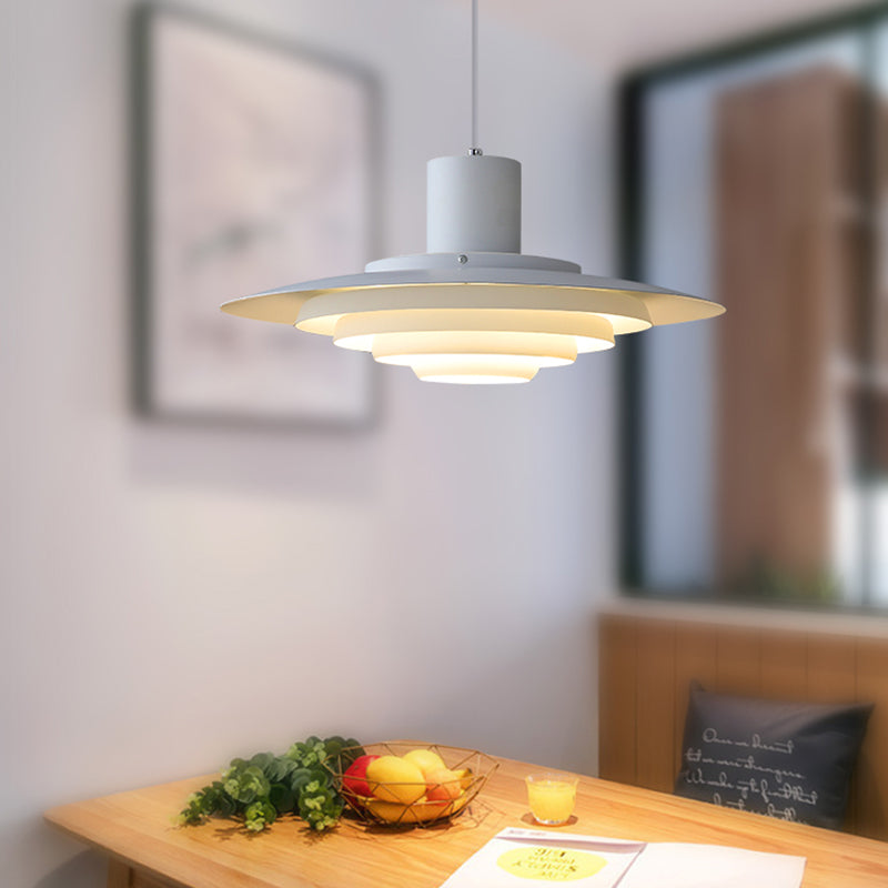 Nordic Iron Aluminium Plafondlamp – Moderne LED Minimalistische Armatuur