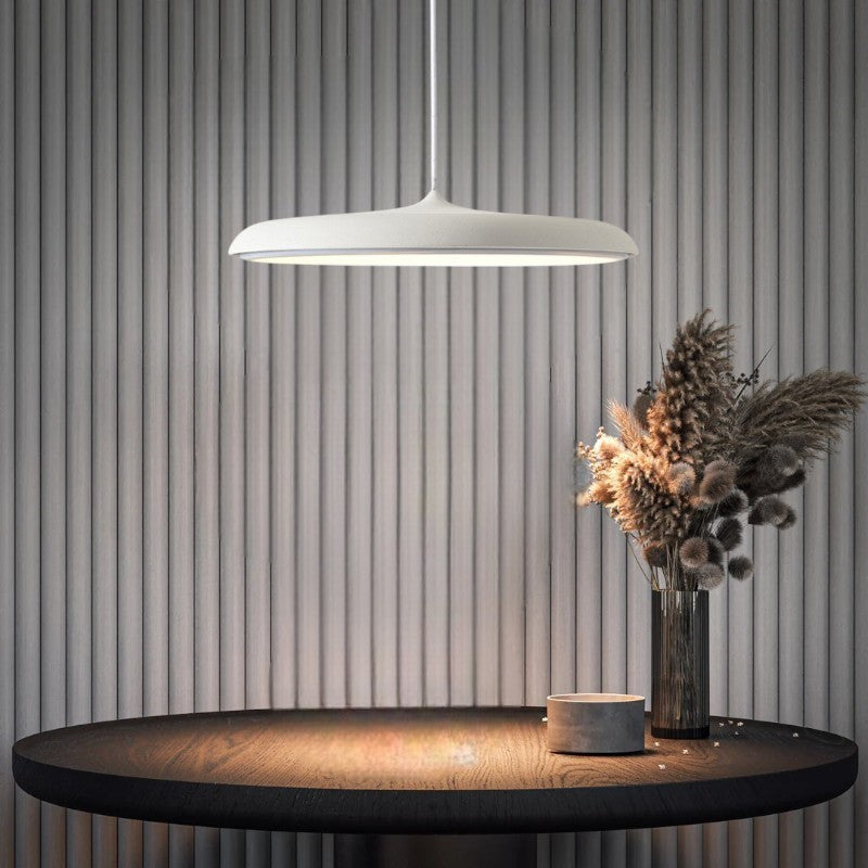 NordicGlow Plafondlamp – Stijlvolle Scandinavische LED-schijflamp