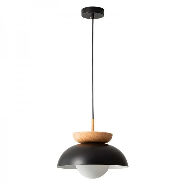 LumeWood Pendellampa – Nordisk Minimalistisk Träeffekt LED Pendellampa