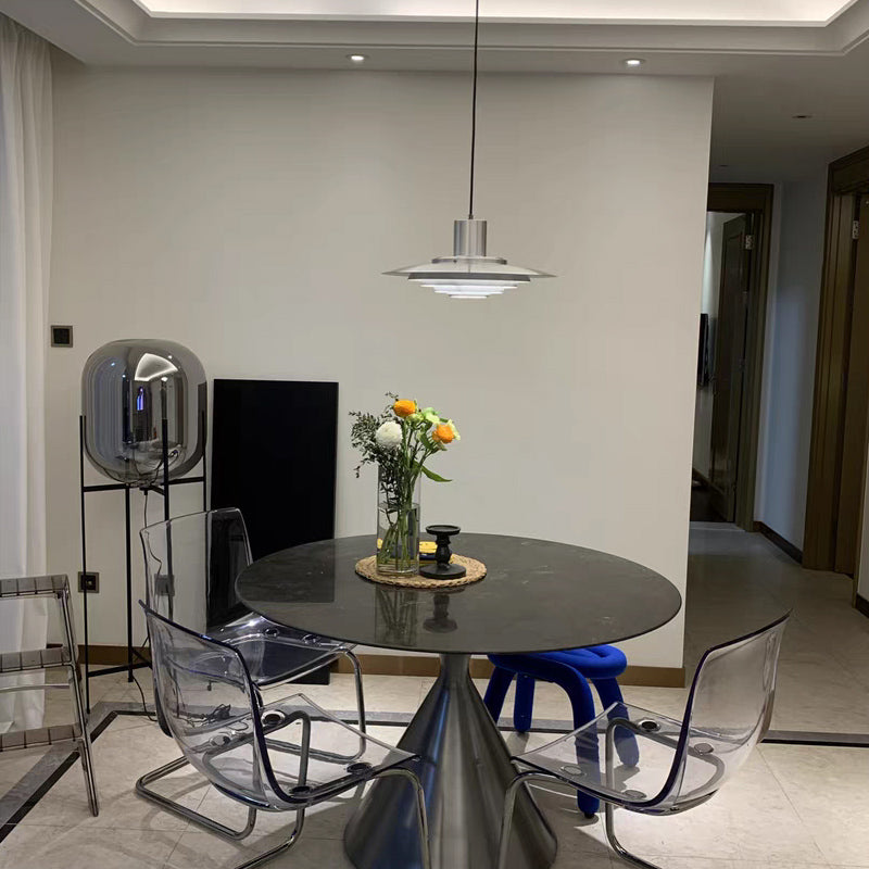 Nordic Iron Aluminium Plafondlamp – Moderne LED Minimalistische Armatuur