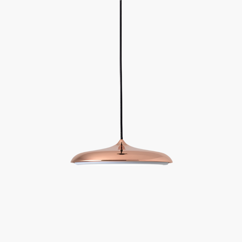 NordicGlow Plafondlamp – Stijlvolle Scandinavische LED-schijflamp