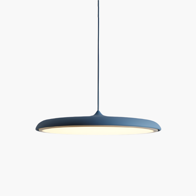 NordicGlow Plafondlamp – Stijlvolle Scandinavische LED-schijflamp