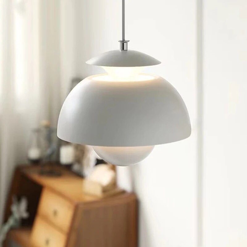 LumiBud LED Hanglamp – Modern Scandinavisch Knopbloemontwerp Verlichting