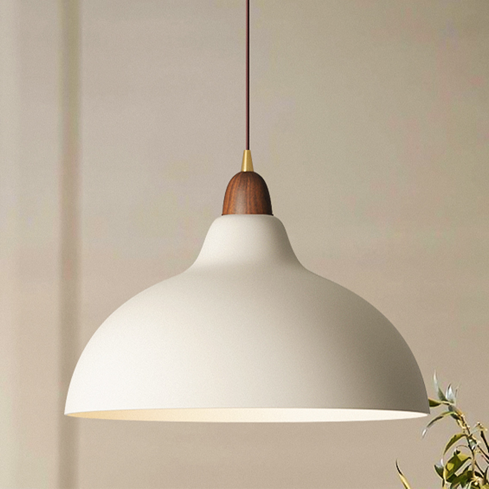 ScandiGlow Hanglamp – Scandinavische Houten en Metalen Hanglamp met Verstelbare Hoogte