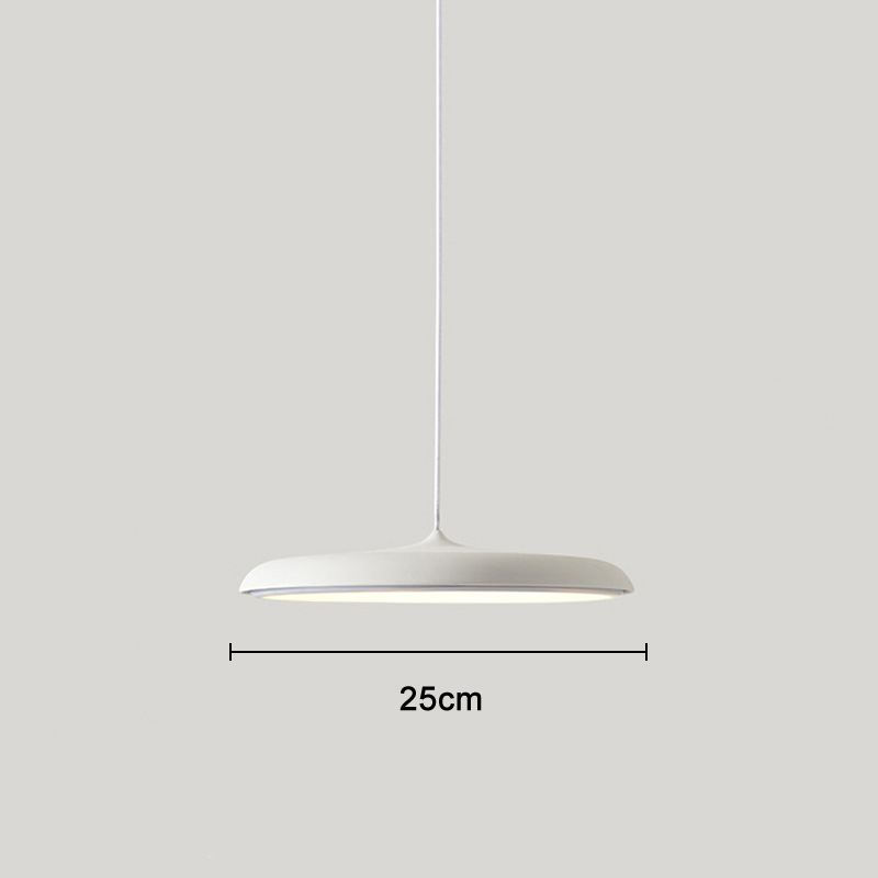 NordicGlow Plafondlamp – Stijlvolle Scandinavische LED-schijflamp