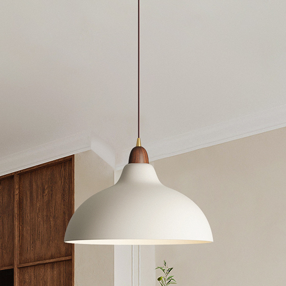 ScandiGlow Hanglamp – Scandinavische Houten en Metalen Hanglamp met Verstelbare Hoogte