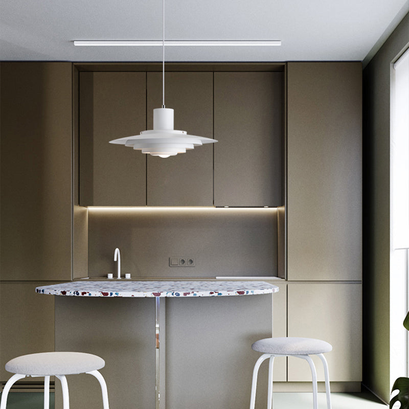 Nordic Iron Aluminium Plafondlamp – Moderne LED Minimalistische Armatuur