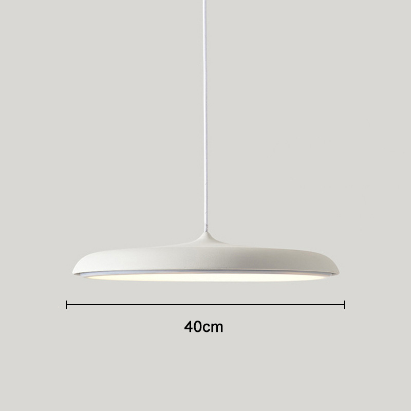 NordicGlow Plafondlamp – Stijlvolle Scandinavische LED-schijflamp