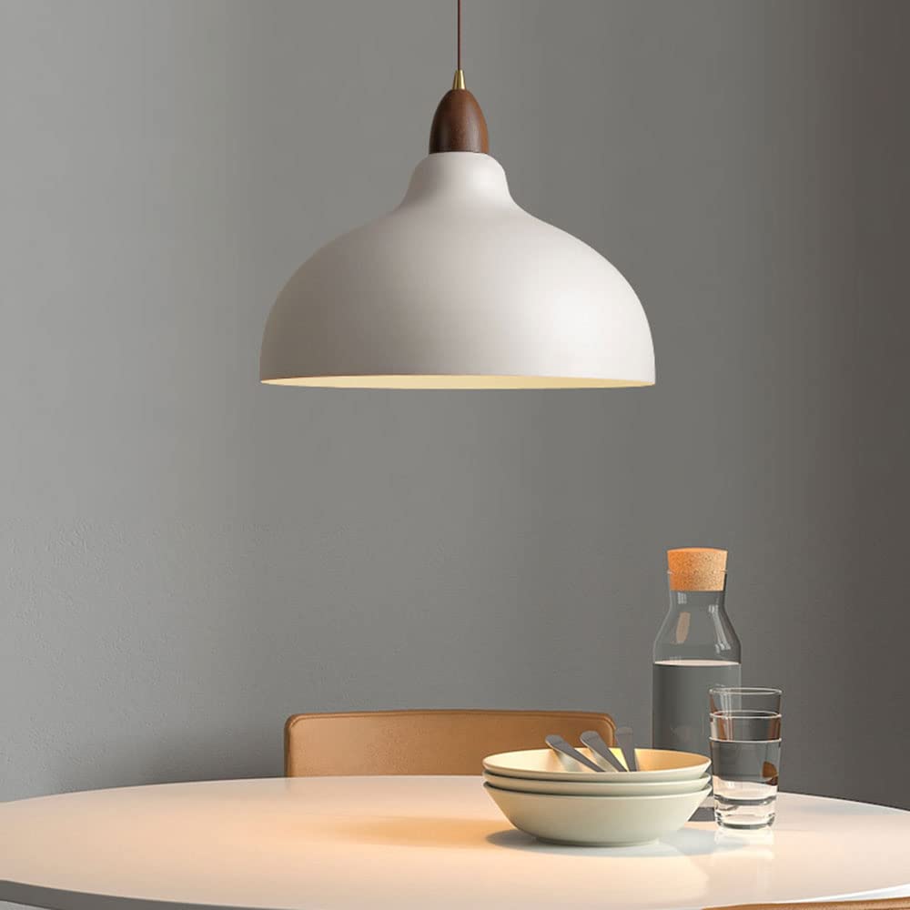ScandiGlow Hanglamp – Scandinavische Houten en Metalen Hanglamp met Verstelbare Hoogte