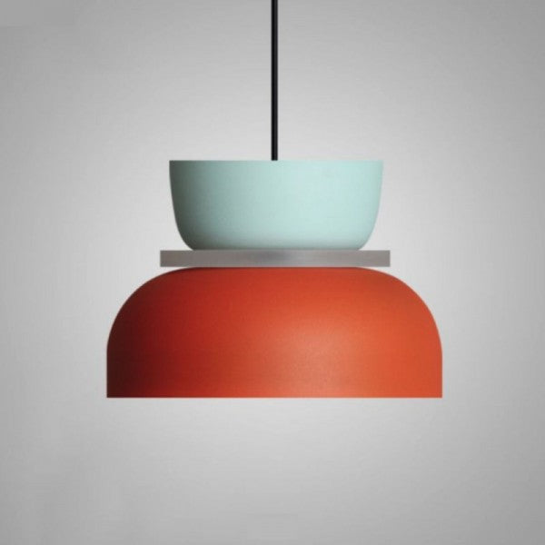 Kleurstaaf Nordische Plafondlamp – Scandinavische Macaronvormige LED Plafondlamp