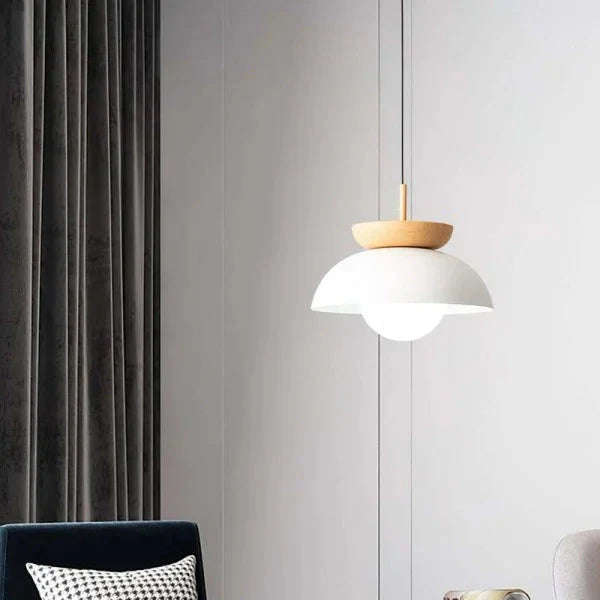 LumaWood Hanglamp – Moderne Houten LED Armatuur met Minimalistisch Ontwerp